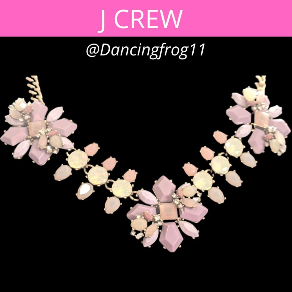 J Crew Art Deco Pastel Necklace